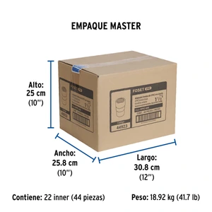 Adaptador CPVC, 1-1/2