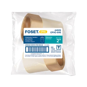 Adaptador CPVC, 2