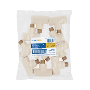 Foset Tee reducida macho de CPVC 1