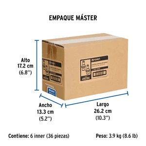 Foset Bolsa con 2 cartuchos cerámicos p/llaves de empotrar de CPVC