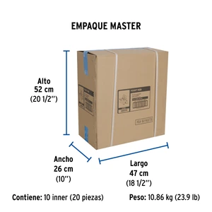 Foset KIT conexiones CPVC para instalación regadera, sin manerales