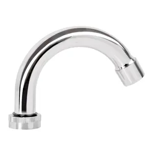 Foset Cuello curvo para mezcladora de lavabo, cromo, Basic