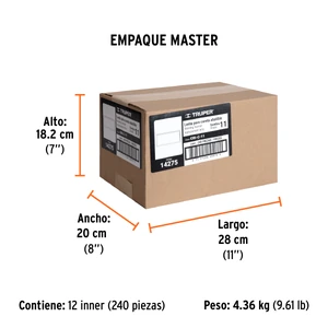 Lente sombra 11 para caretas abatibles TRUPER y PRETUL