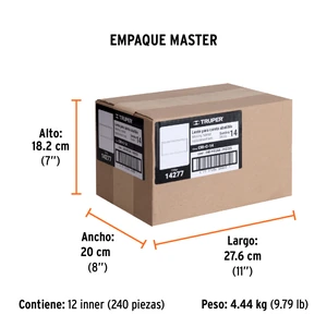 Lente sombra 14 para caretas abatibles TRUPER y PRETUL