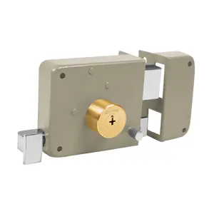 43528 / CS-80D Hermex Cerradura sobreponer derecha clásica, llave tetra, caja
