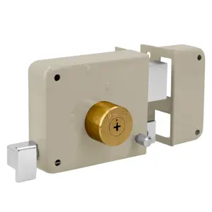 43587 / CS-85DB Hermex Cerradura sobreponer der instala-fácil, llave tetra, blíster