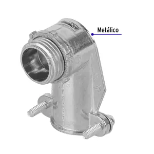 Conector curvo 1/2