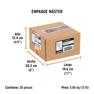 Cuchillas para canteadora CANT-6X, 3 pzs en caja, TRUPER