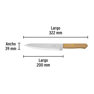 Cuchillo de chef 8