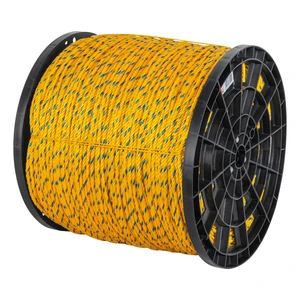40175 / CUE-06M Fiero Metro de cuerda amarilla de polipropileno 6mm, carrete 920m