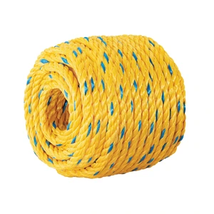 40186 / CUE-101K Fiero Kilo de cuerda amarilla de polipropileno 10 mm, rollo 1kg