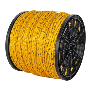 40177 / CUE-10M Fiero Metro de cuerda amarilla de polipropileno 10mm, carrete 440m