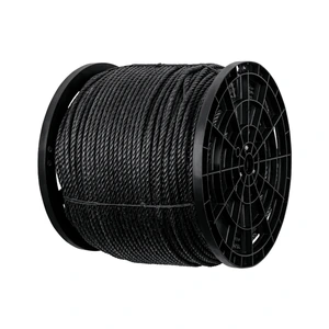 40765 / CUE-10NK Fiero Kilo de cuerda negra de polipropileno 10 mm, carrete 20kg