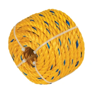 Fiero Kilo de cuerda amarilla de polipropileno 13 mm, rollo 1kg