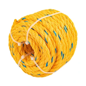 40097 / CUE-131M Fiero Metro de cuerda amarilla de polipropileno 13 mm, rollo 13m