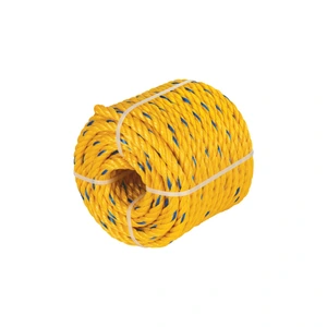 40958 / CUE-191K Kilo de cuerda amarilla de polipropileno 19mm, rollo 1kg