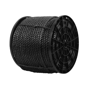 40769 / CUE-19NK Fiero Kilo de cuerda negra de polipropileno 19 mm, carrete 30kg