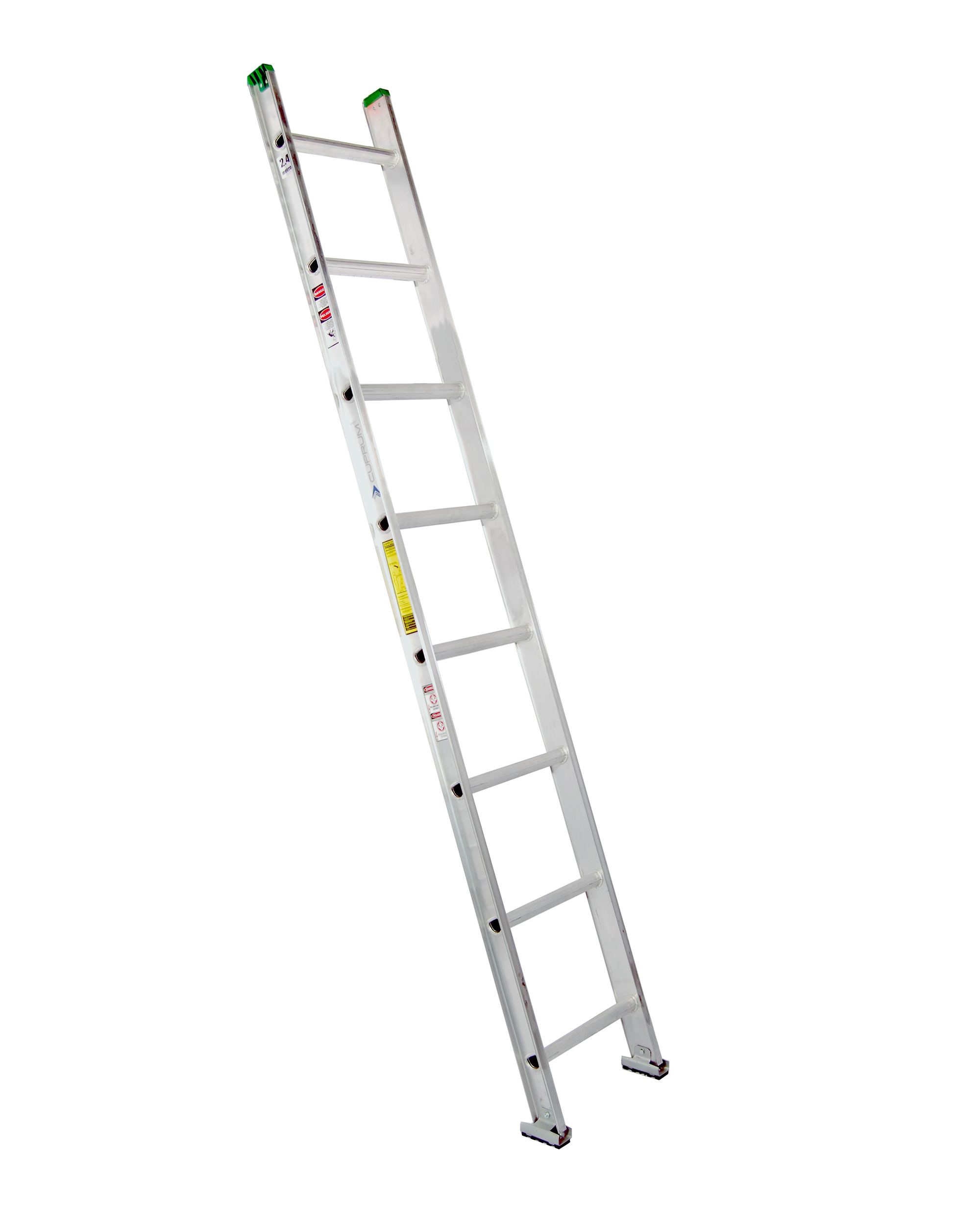 Escalera recta de aluminio