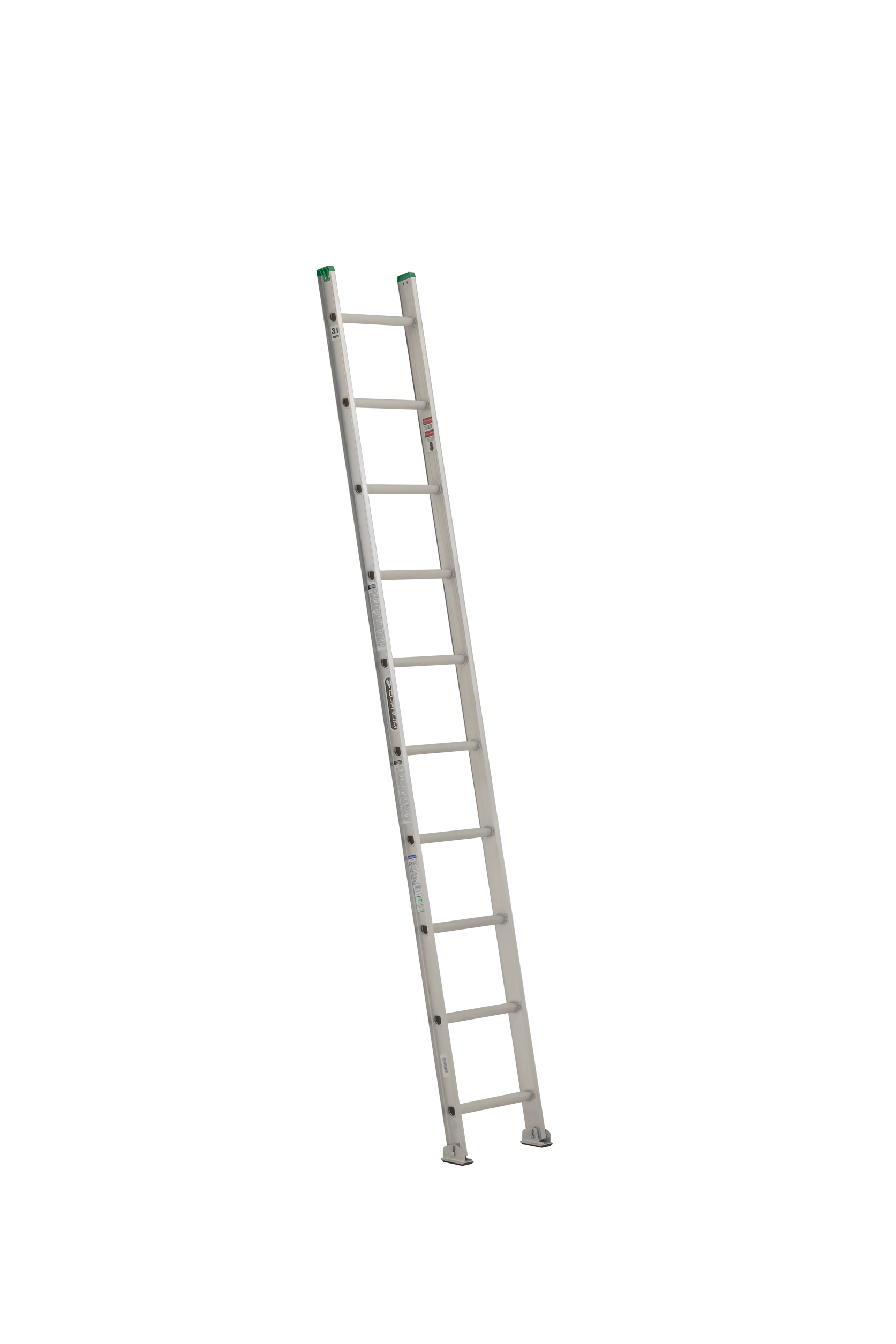 Escalera recta de aluminio
