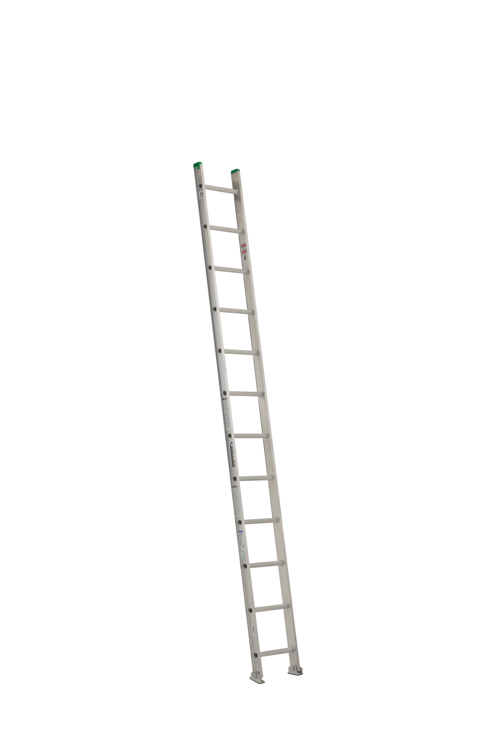 Escalera recta de aluminio