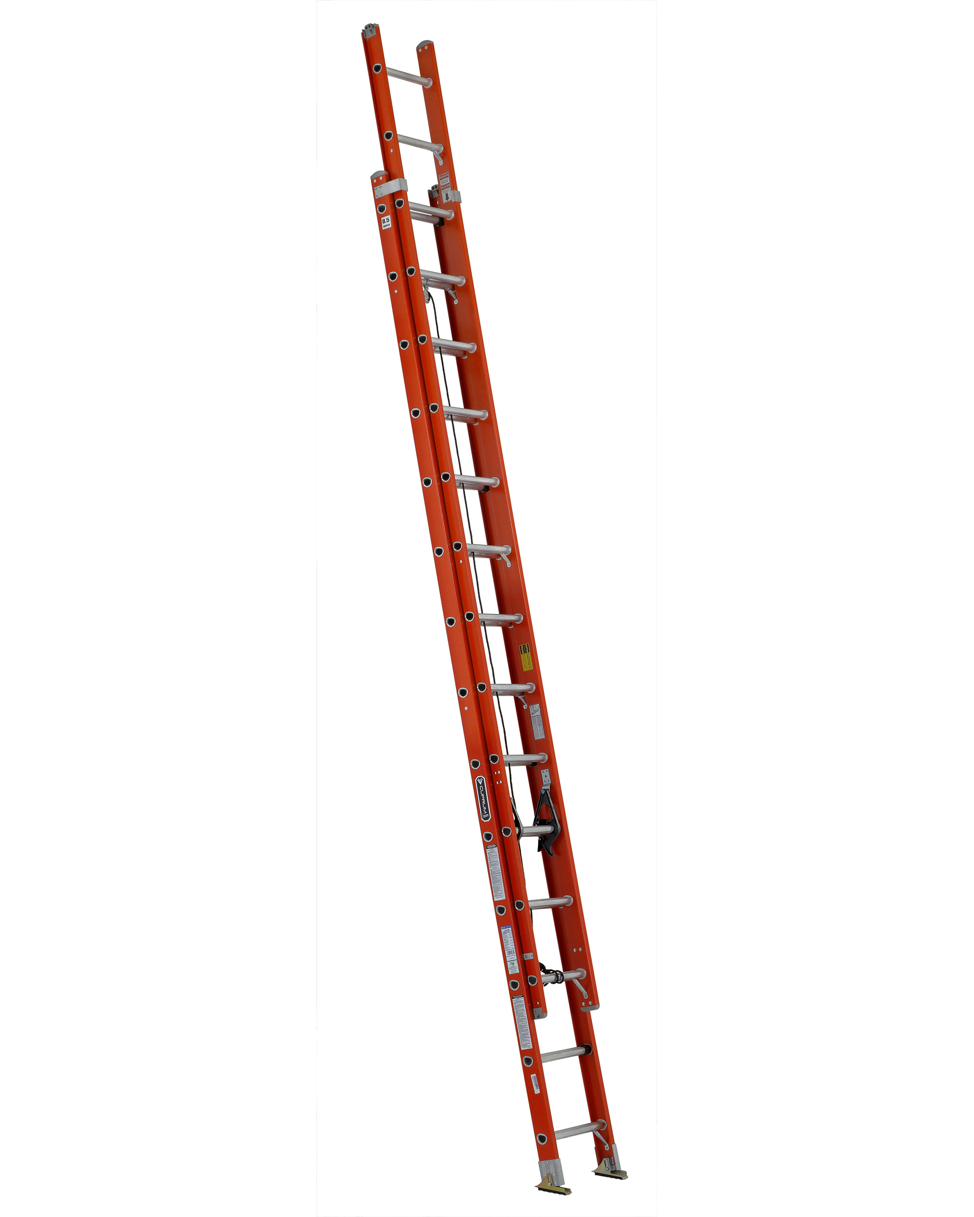 CUPRUM-534-28N / 534-28N Escalera de extensión de fibra de vidrio