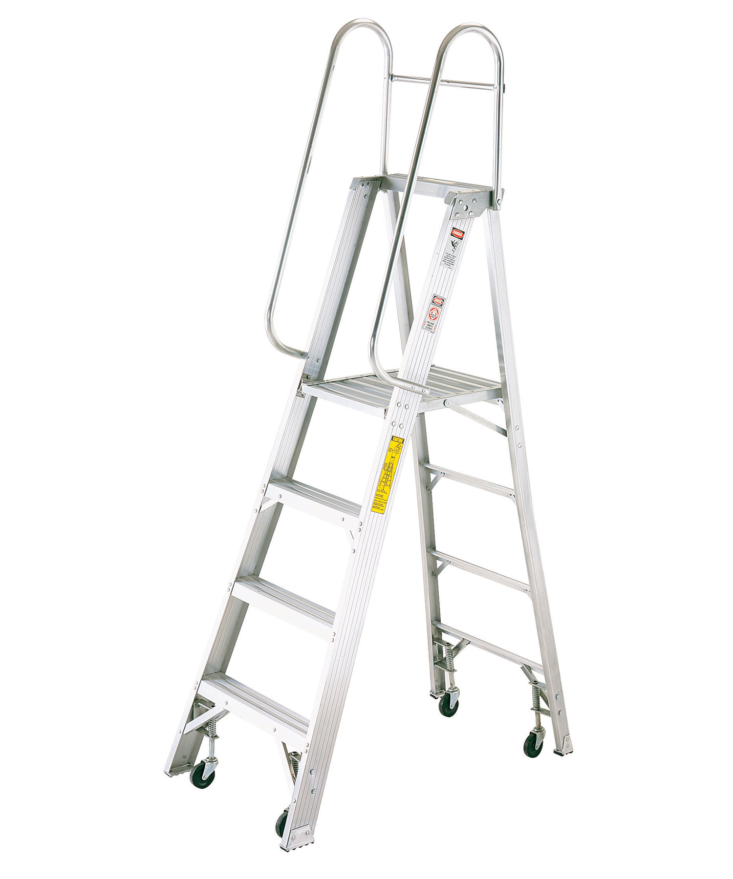 Escalera de aluminio con