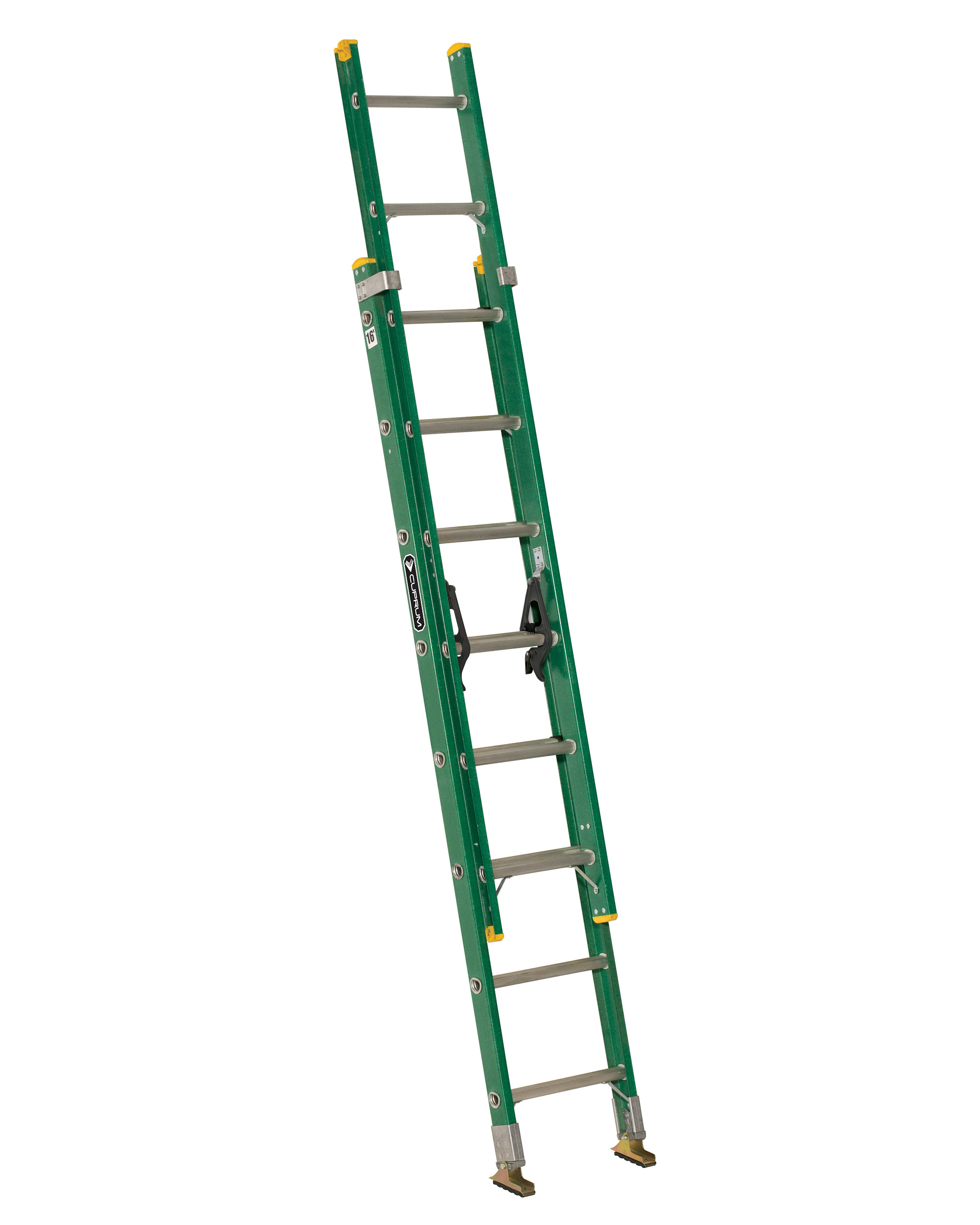CUPRUM-618-16N / 618-16N Escalera de extensión de fibra de vidrio