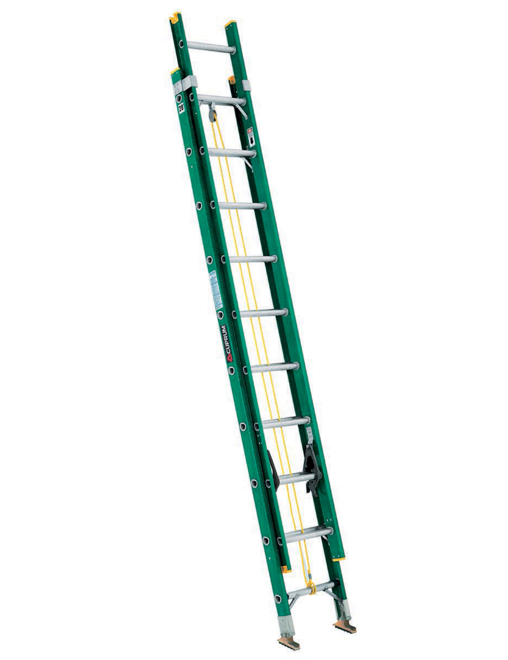 CUPRUM-618-20N / 618-20N Escalera de extensión de fibra de vidrio