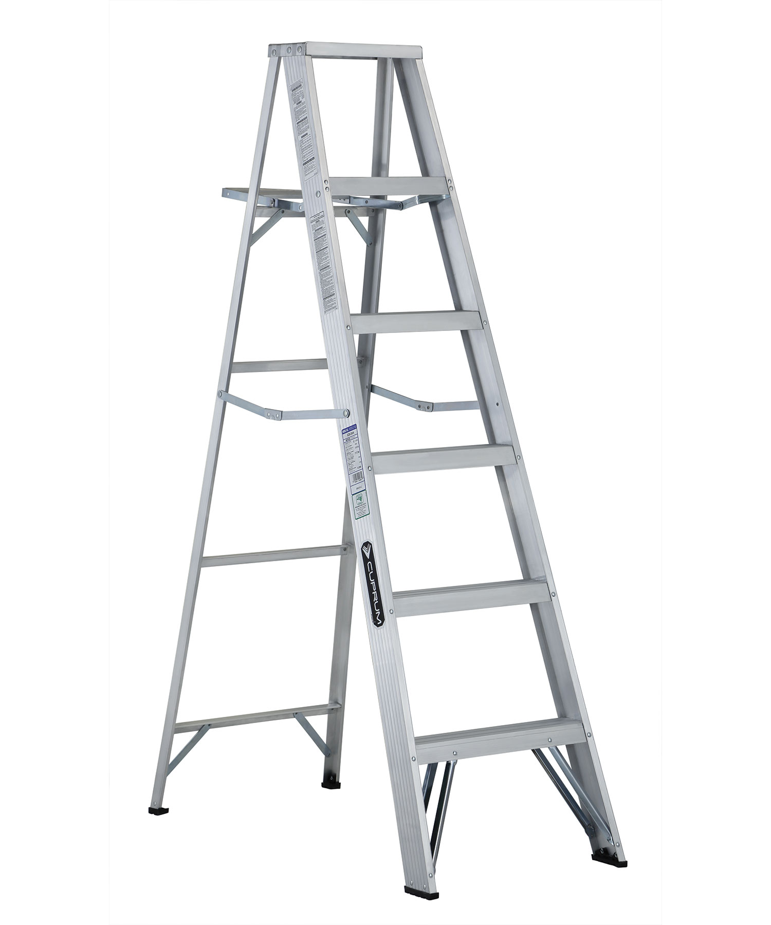 CUPRUM-628-06N / 628-06N Escalera de tijera de aluminio
