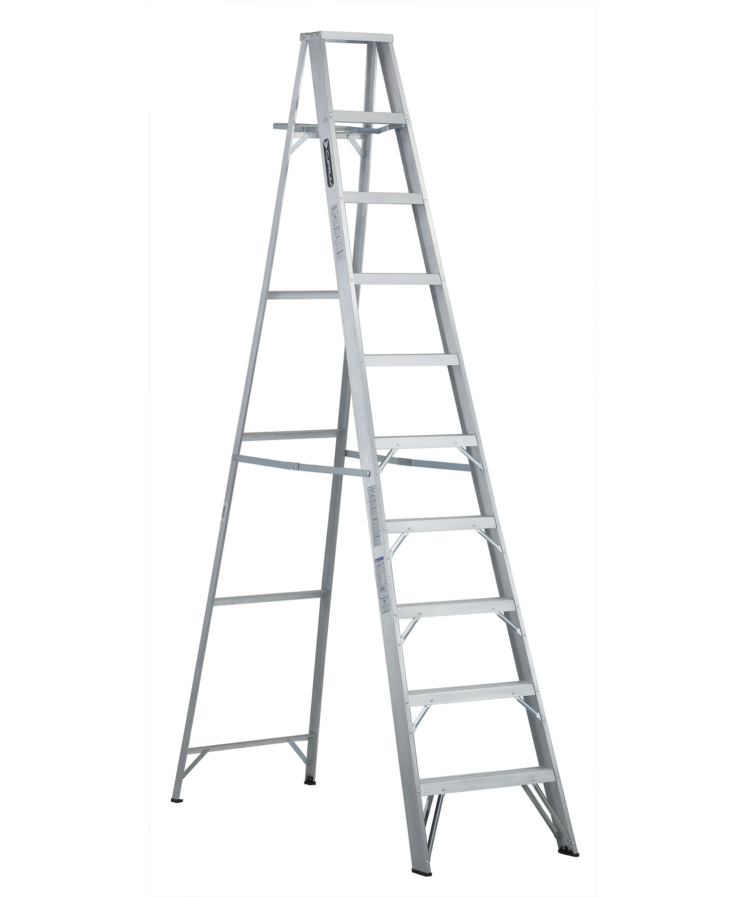 CUPRUM-628-10N / 628-10N Escalera de tijera de aluminio
