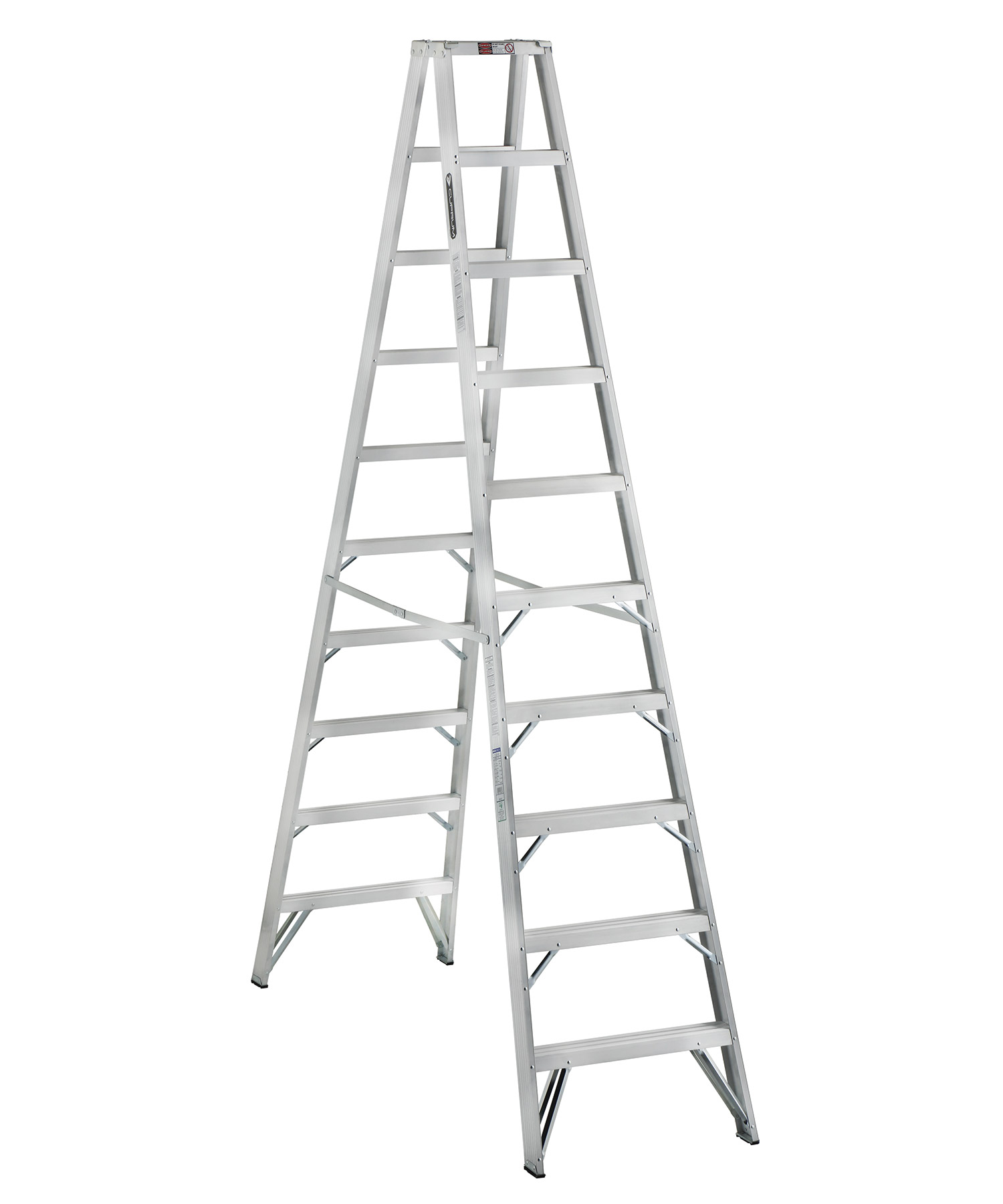 CUPRUM-C-2231-10 / C-2231-10 Escalera de tijera doble de aluminio