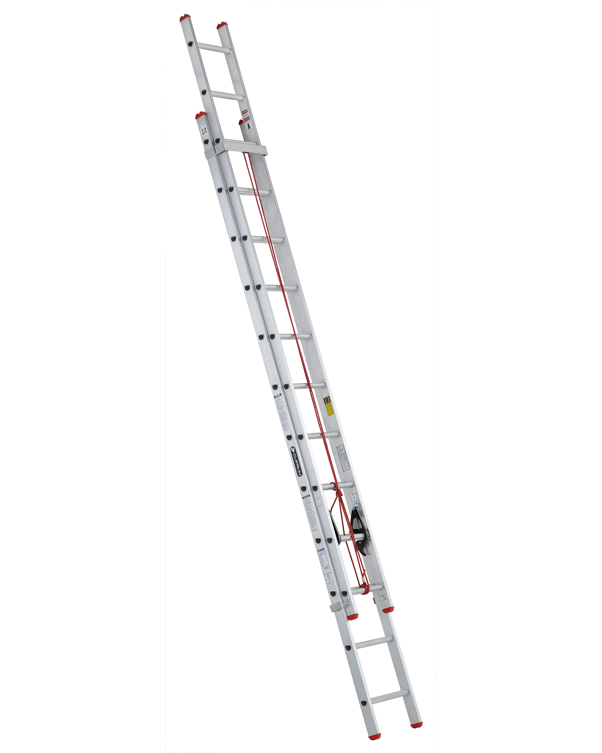 CUPRUM-C-2327-24N / C-2327-24N Escalera de extensión gasera de aluminio