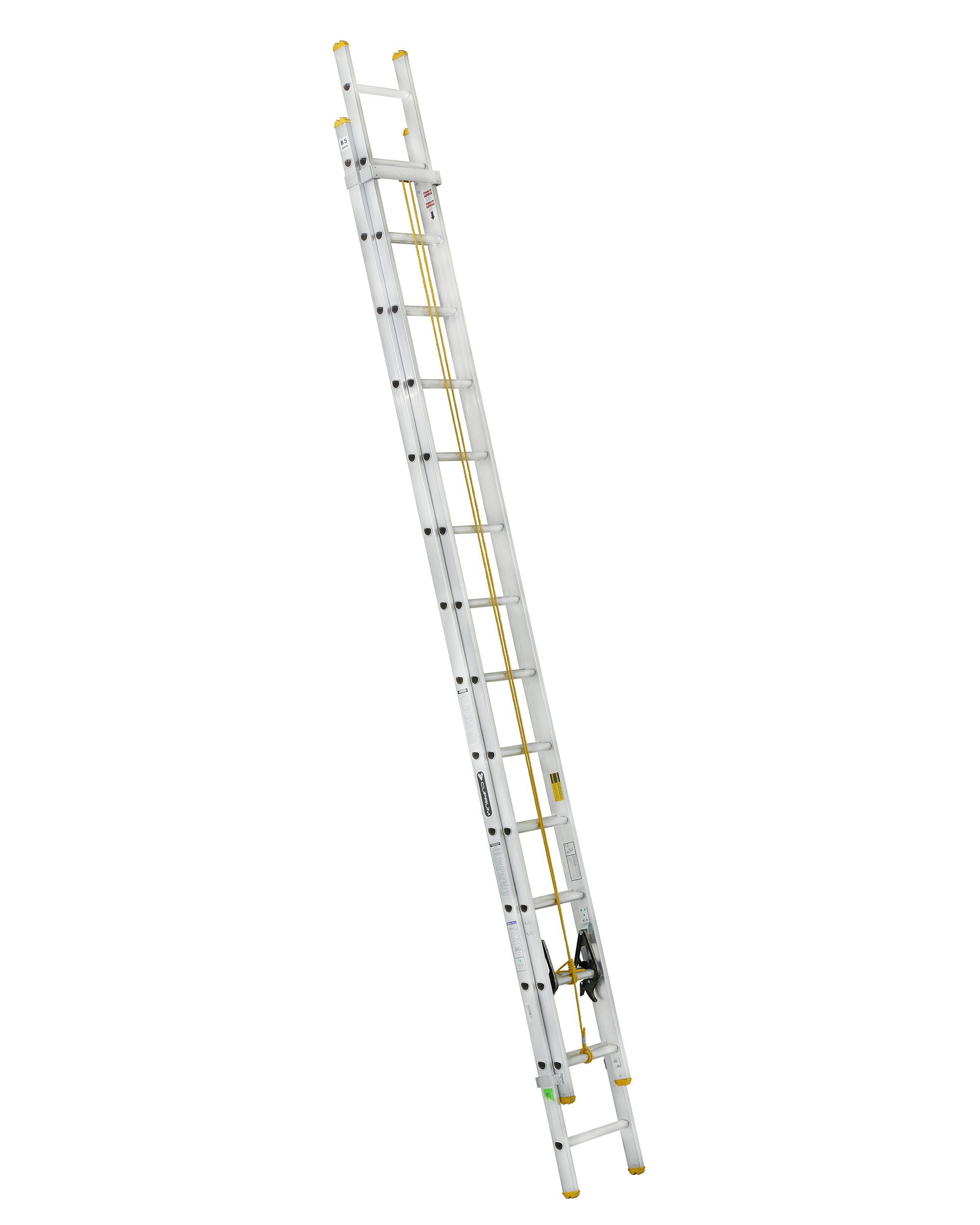 CUPRUM-C-2327-28N / C-2327-28N Escalera de extensión gasera de aluminio