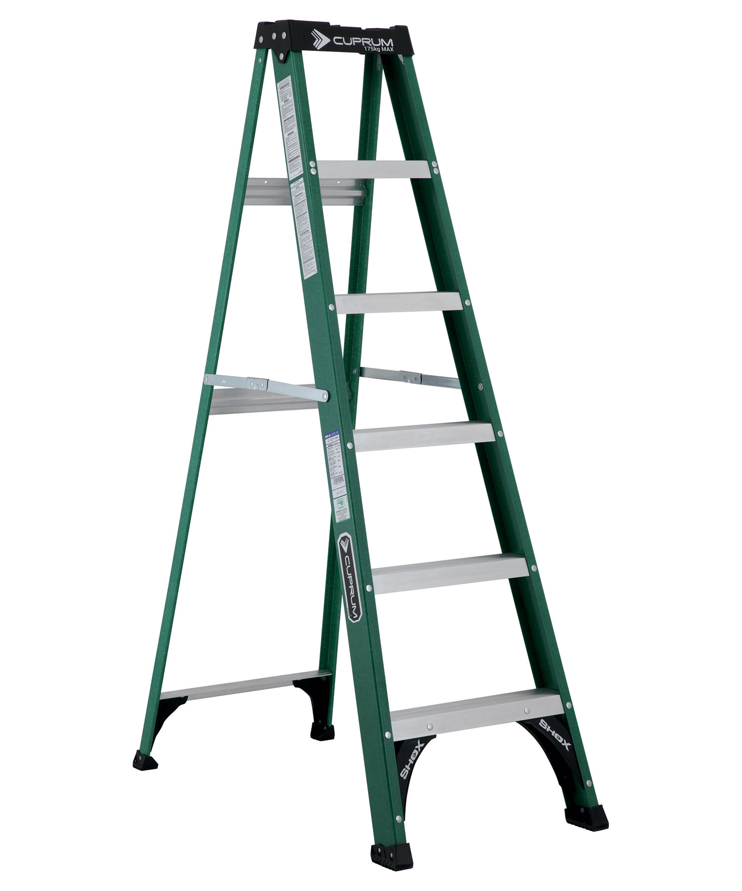 CUPRUM-C-3217-06 / C-3217-06 Escalera de tijera de fibra de vidrio