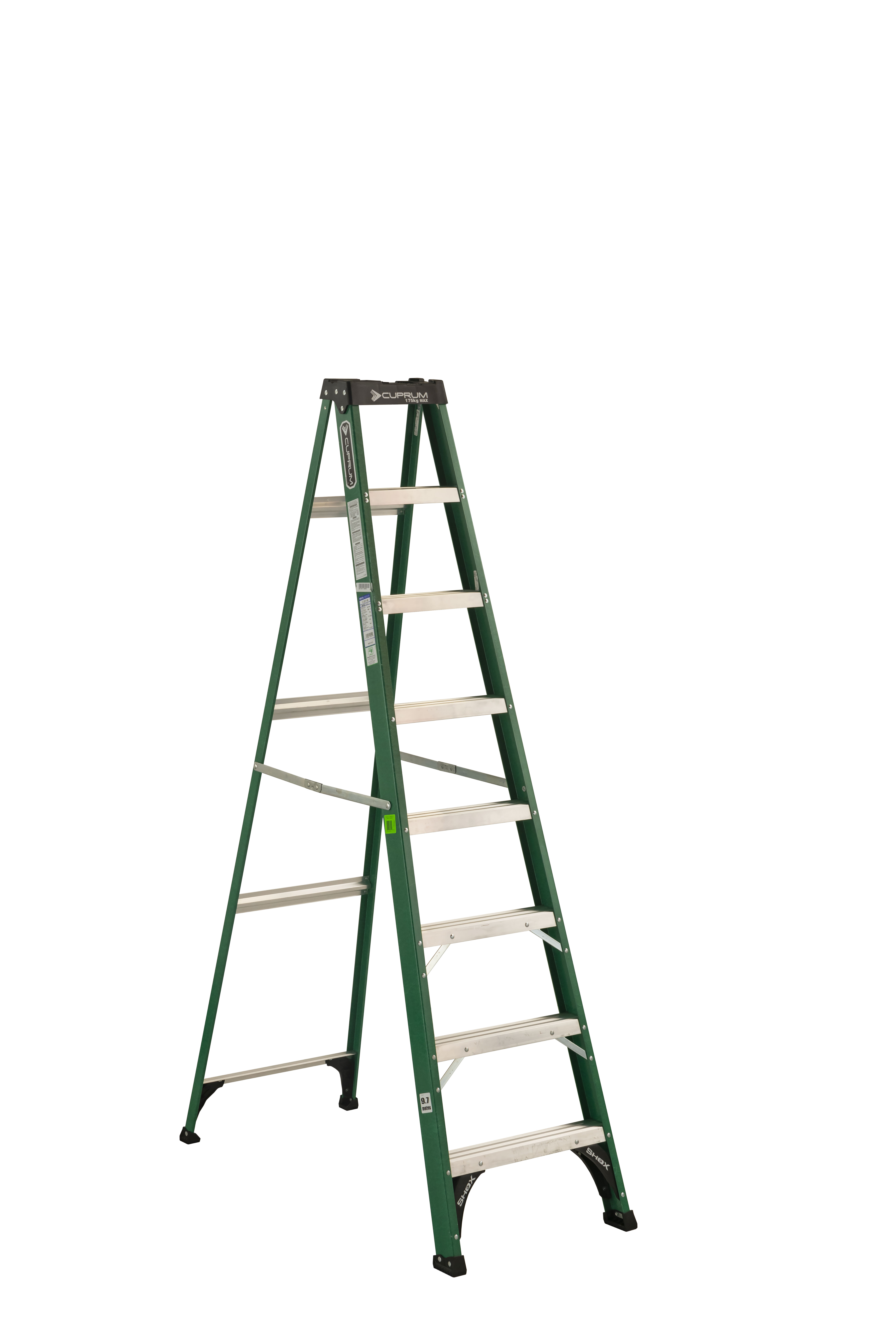 CUPRUM-C-3217-08 / C-3217-08 Escalera de tijera de fibra de vidrio