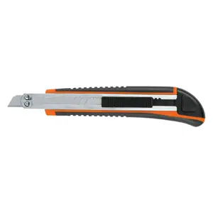 16971 / CUT-5X Cutter 9 mm profesional con alma metálica y grip, Truper