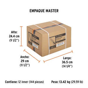 Cutter 18 mm reforzado de plástico con alma metálica, Truper