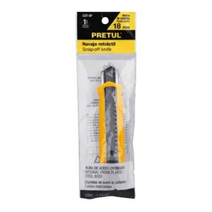 22396 / CUT-6P Cutter 18 mm plástico con alma metálica, Pretul