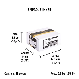 Cutter 18 mm plástico con alma metálica, Pretul