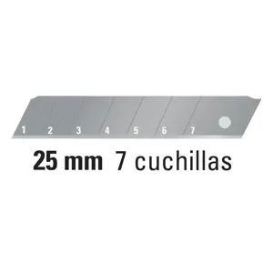 17902 / CUT-7XX Cutter 25 mm trabajo pesado c/alma metálica y grip, Expert