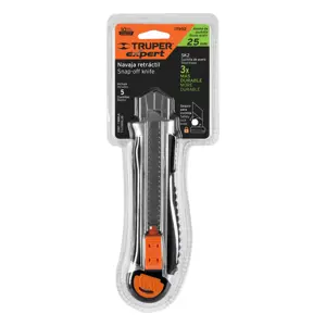 17902 / CUT-7XX Cutter 25 mm trabajo pesado c/alma metálica y grip, Expert