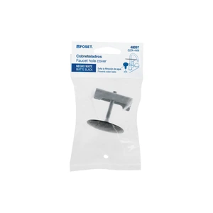 Cubretaladro negro de 1-3/4