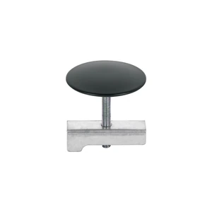 Cubretaladro negro de 1-3/4
