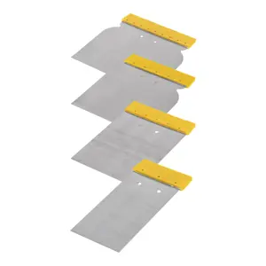 24200 / CUÑ-4P Juego de 4 cuñas con mango de plástico, Pretul