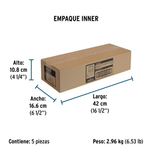 Foset Caja con 2 llaves de PPR y manerales metálicos para empotrar