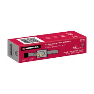 43535 / CV-10 Cerradura para vitrina, Hermex