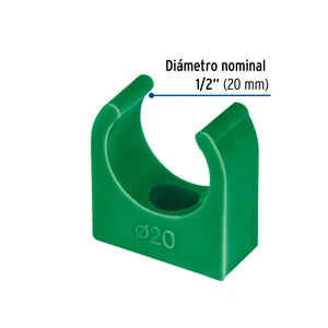 Abrazadera PPR,  1/2
