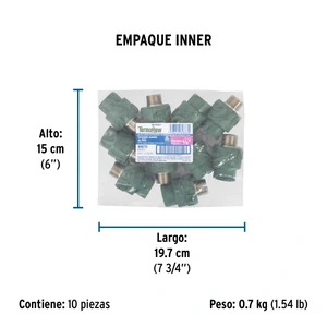 Adaptador PPR 1/2