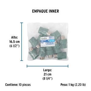 Adaptador PPR 3/4