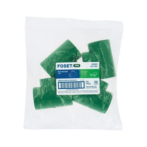 Tee sencilla de PPR 1-1/4
